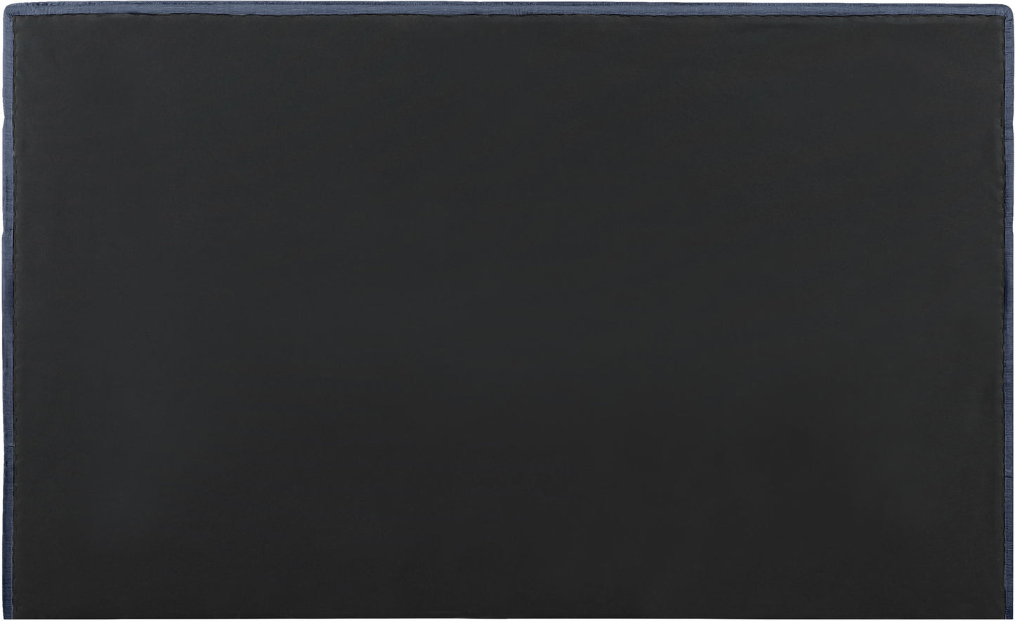 Adam - Chenille Fabric Bed With 52" Headboard