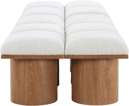 Pavilion - 10 Piece Modular Bench With Brown Base