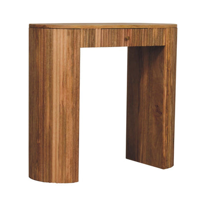 Soba - Straight Console Table - Oak