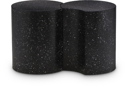 Dimple - 2 Piece Modular End Table - Terazzo Finish