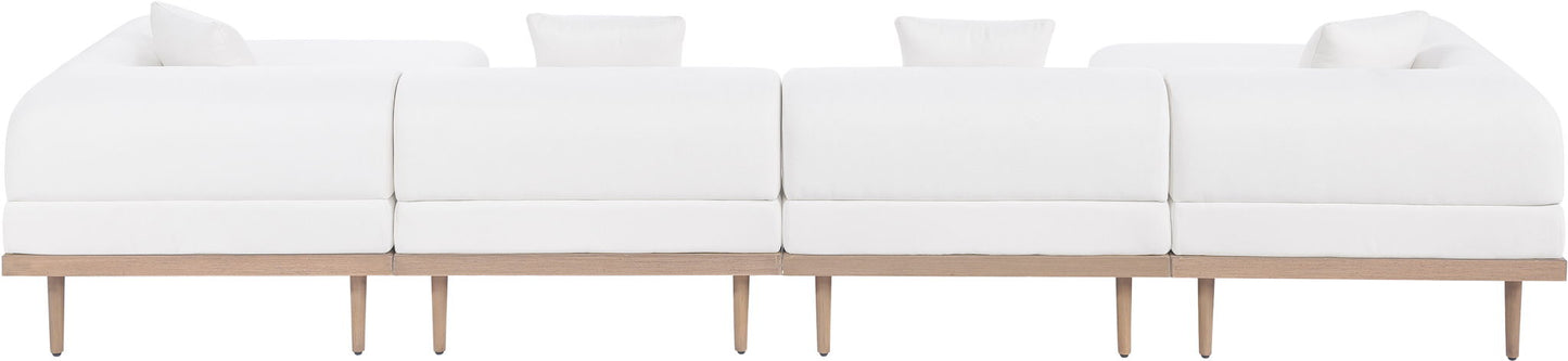 Laguna - 6 Piece 142" Outdoor Patio Modular Sectional