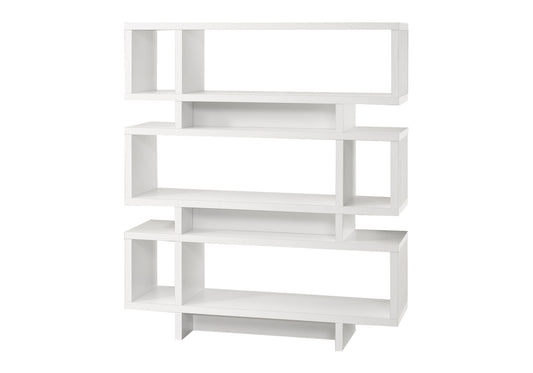 Etagere Bookcase 4 Tier For Office - White