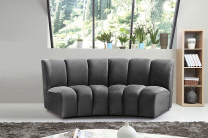 Infinity - 2 Piece Velvet Modular Sectional