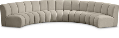 Infinity - 5 Piece Boucle Modular Sectional
