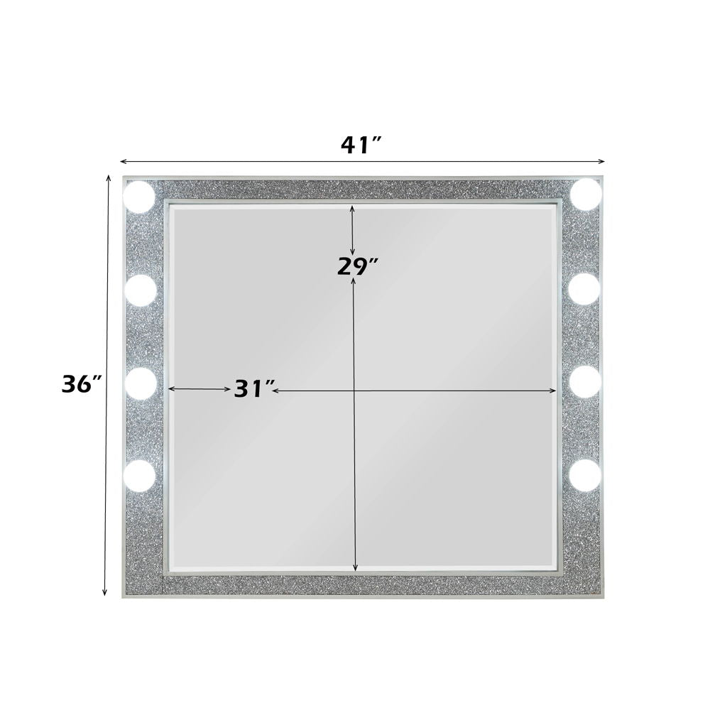Sliverfluff - Mirror With Light - Mirrored & Champagne