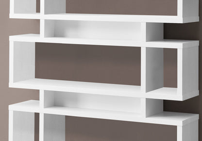Etagere Bookcase 4 Tier For Office - White