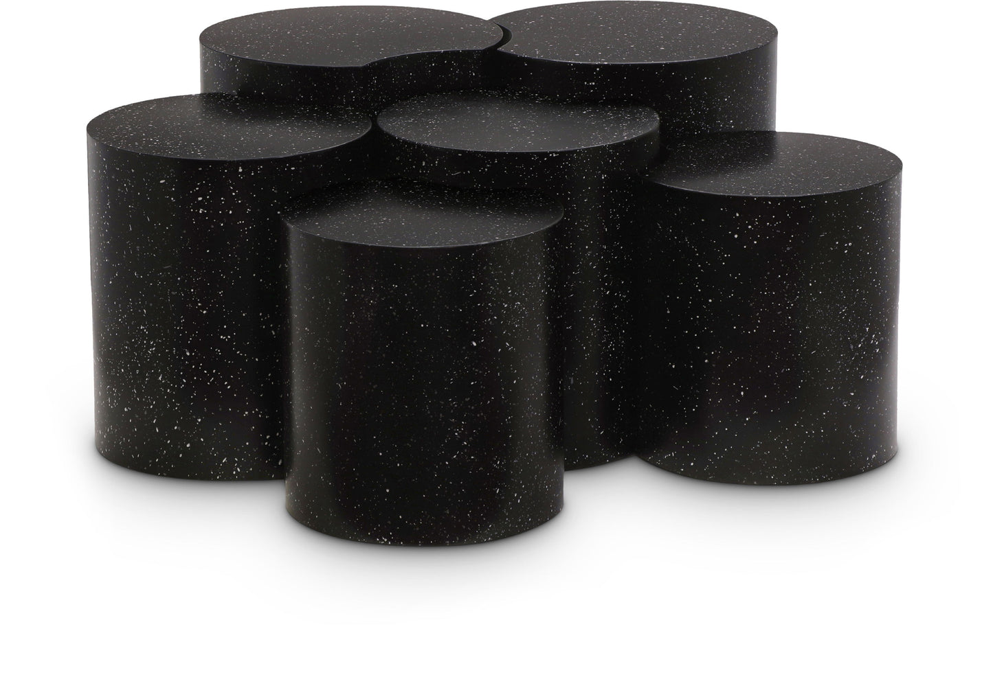 Dimple - 20" 6 Piece Modular Coffee Table - Terazzo Finish