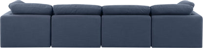 Indulge - Linen 4 Seat Modular Sofa