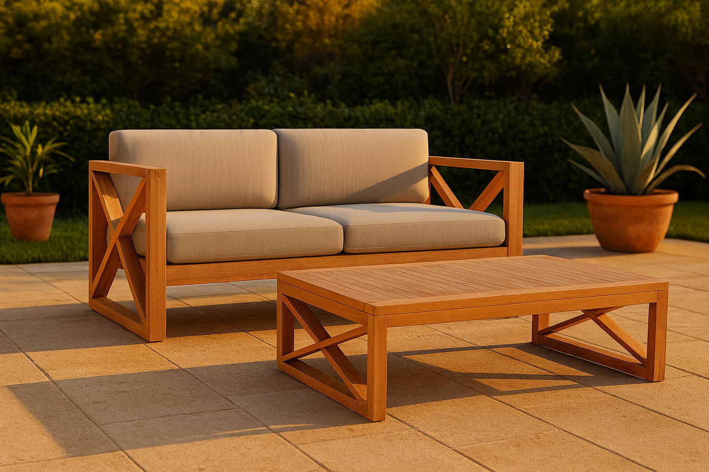 Anguilla - Water Resistant Outdoor Sofa