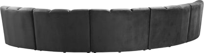 Infinity - 5 Piece Velvet Modular Sectional