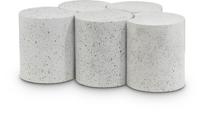 Dimple - 5 Piece Modular Coffee Table - Terazzo Finish