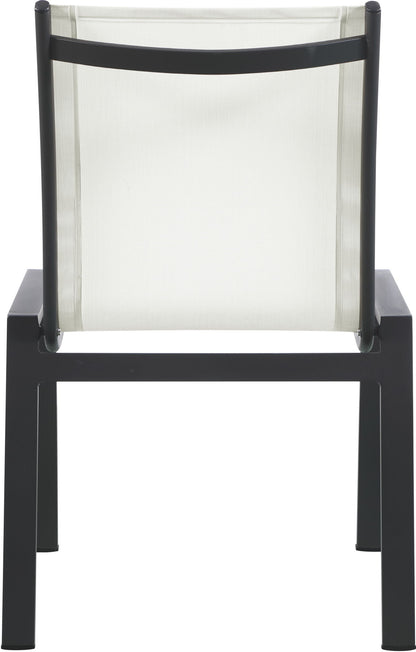 Nizuc - Outdoor Patio Dining Chair With Gray Frame (Set of 2)