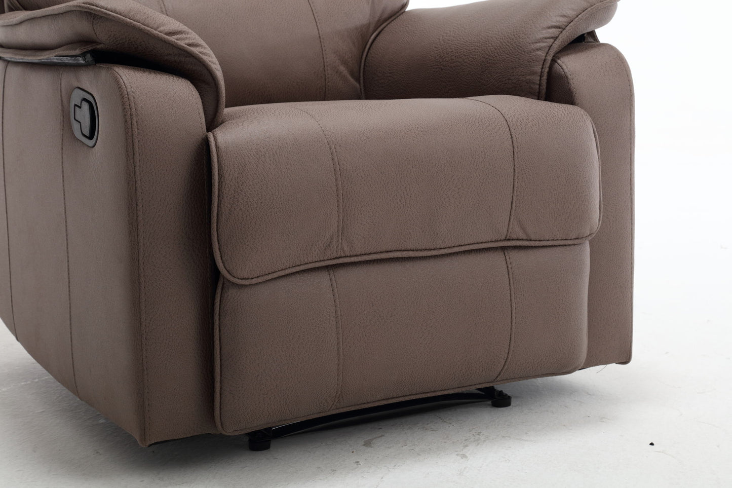 Modern Soft, Manual Recliner Chair - Brown