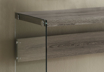 Console Accent Table Narrow For Living Room - Taupe