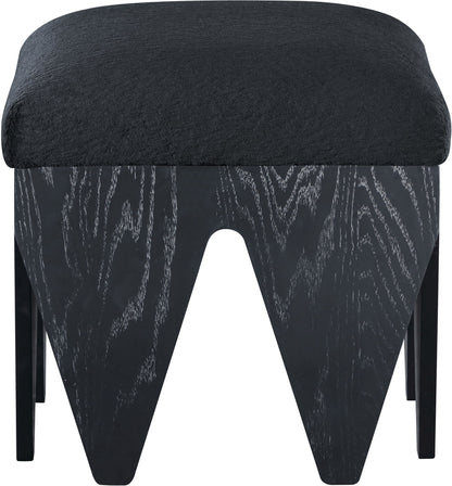 Altair - Fabric Bench - Black Base