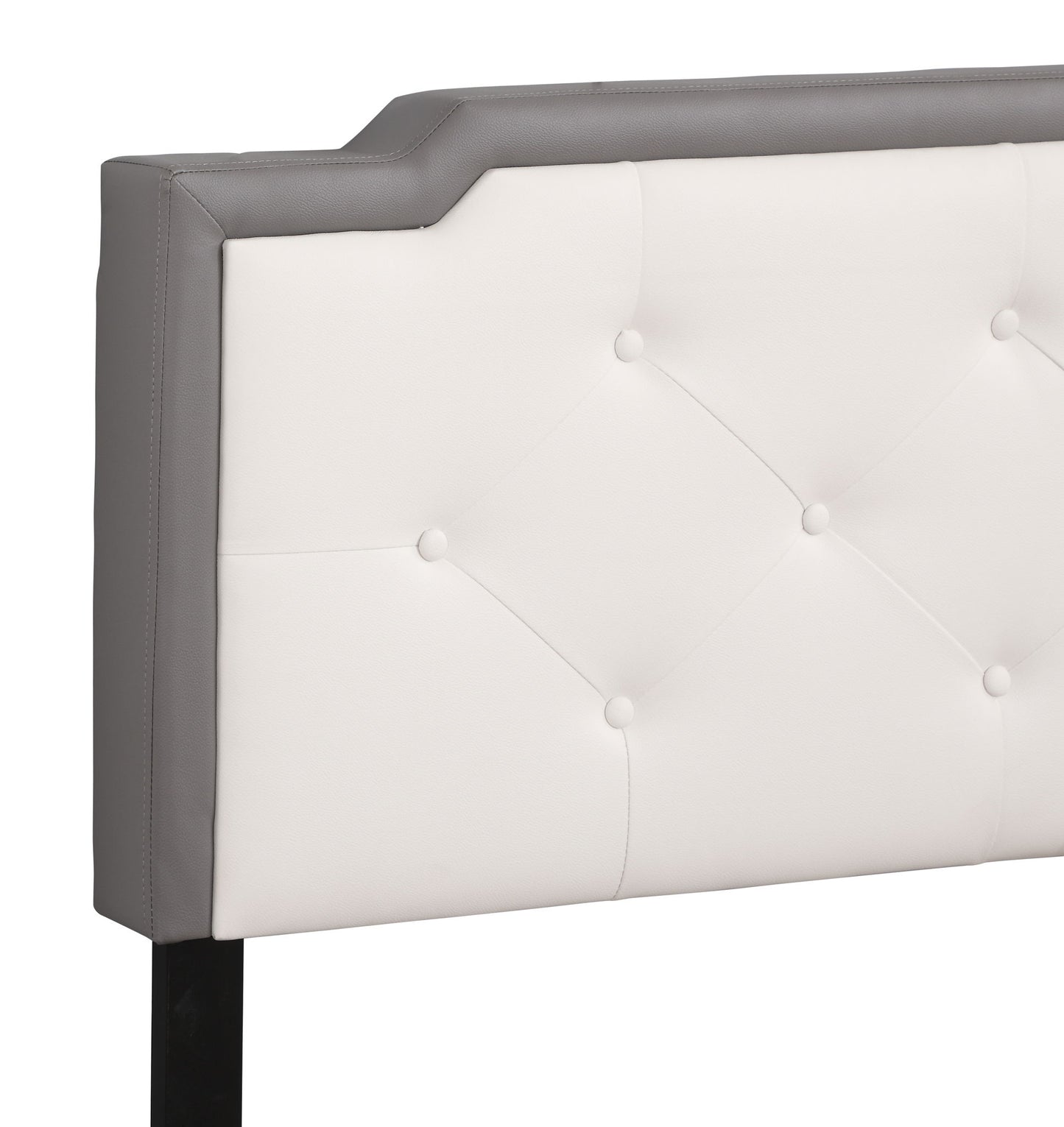 Deb - Queen Bed - Light Gray