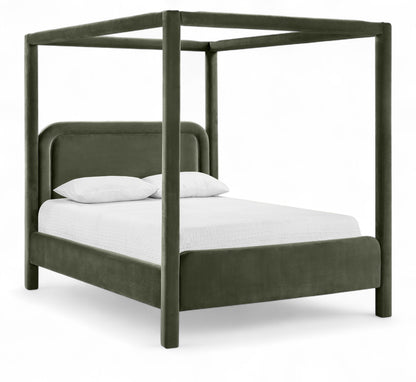Salina - Velvet Upholstered Bed