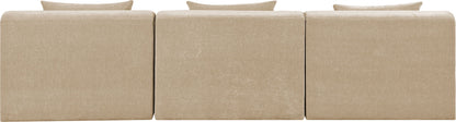 Stellar - 3 Piece 114" Upholstered Modular Armless Sofa