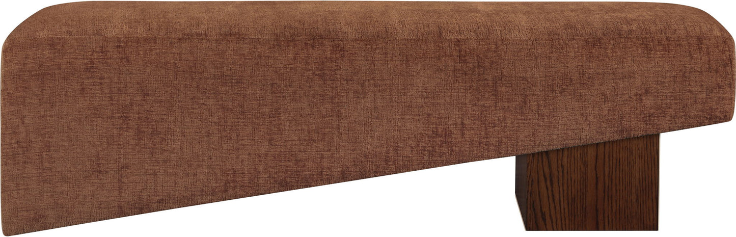 Alora - Bench - Dark Brown Base