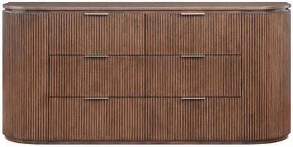 Astrid - Solid Wood And Oak Veneer Dresser