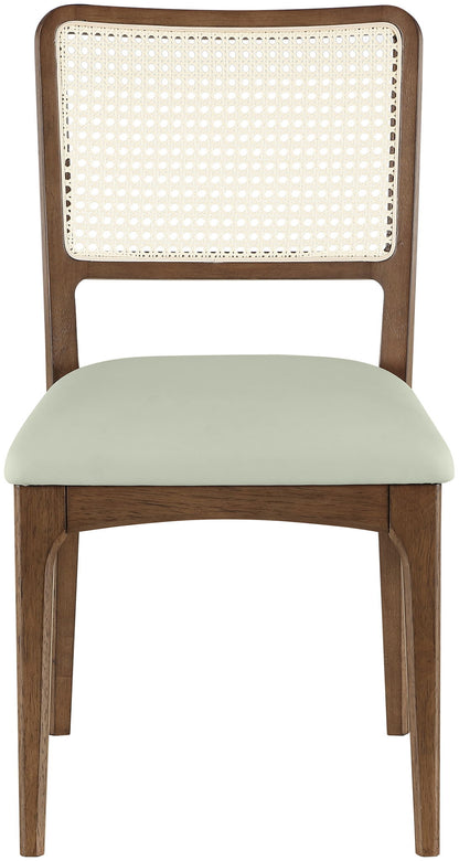 Atrium - Upholstered Seat Dining Chair With Brushed Brown Base (Set of 2)