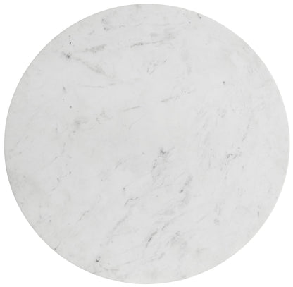 Emery - Marble/Stone Dining Table - White