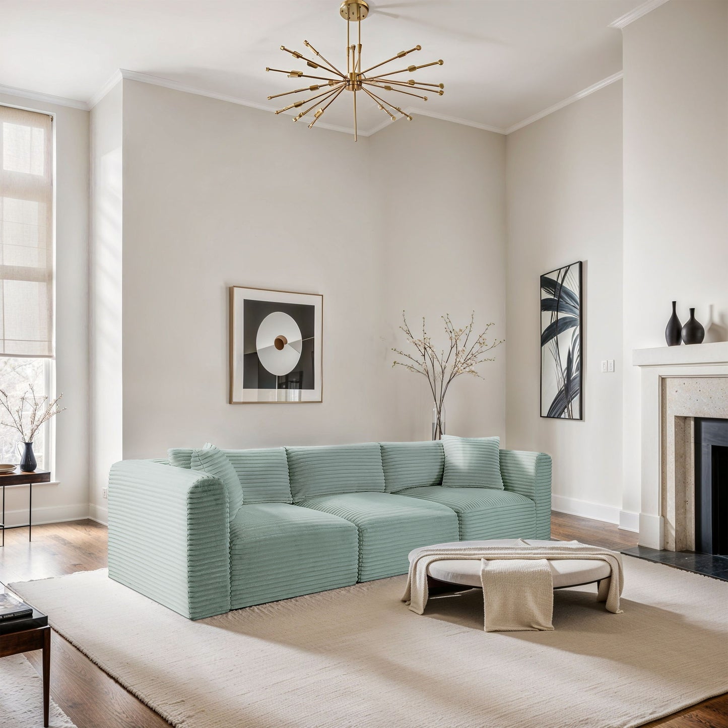 Shaggy - 3 Seat Modular Sofa