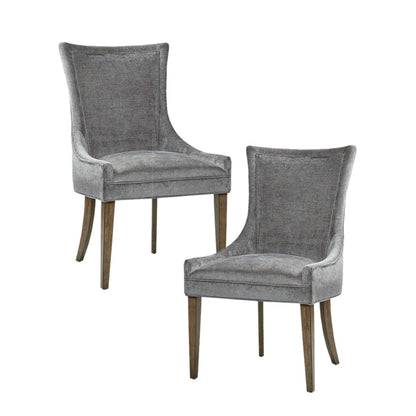 Ultra - Dining Side Chair With Chenille Upholstery (Set of 2)