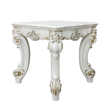 Vendome II - End Table - Antique Pearl