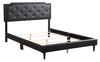 Deb - Queen Bed For Modern Bedrooms - Black