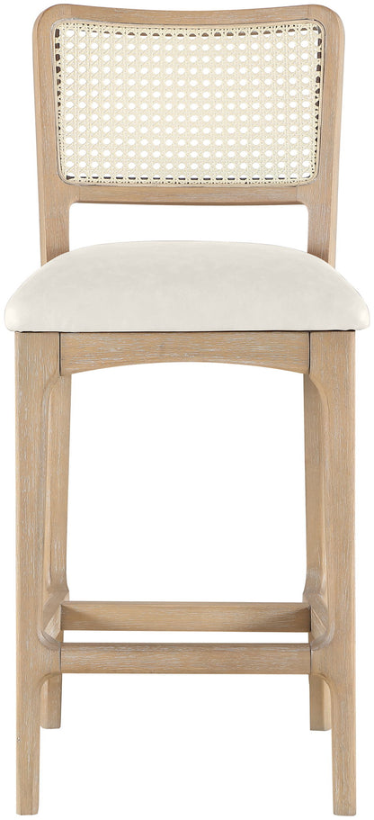 Atrium - Counter Stool With Brushed Natural Base (Set of 2)