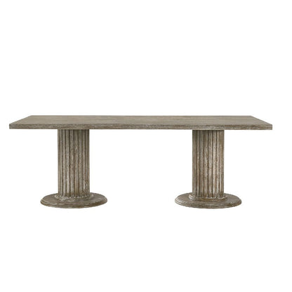 Gabrian - 31" Dining Table - Reclaimed Gray