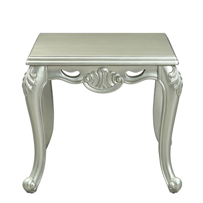 Qunsia - End Table - Champagne