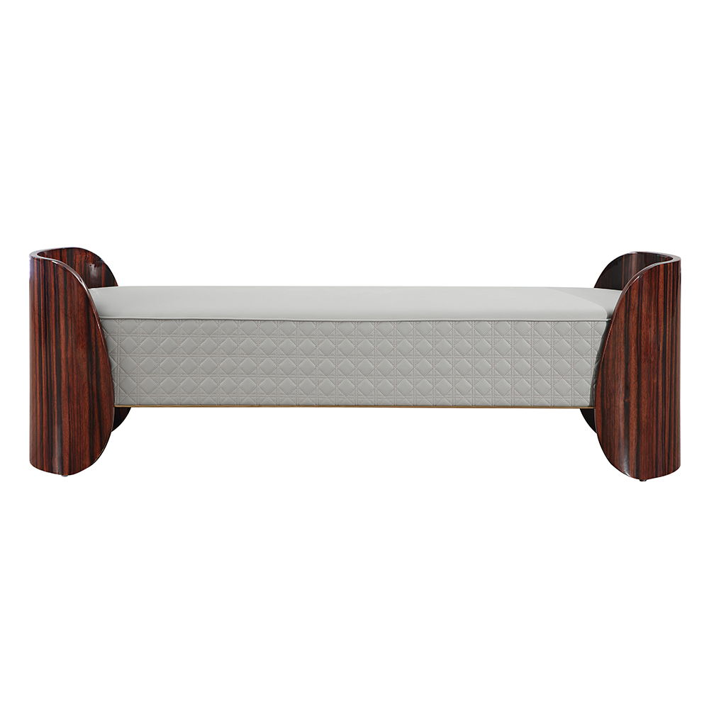 Jamonica - Bench - Gray & Dark Brown