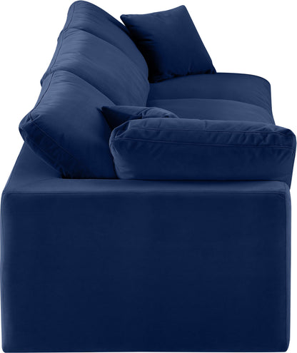 Comfy - Velvet Modular Sofa 3 Seats