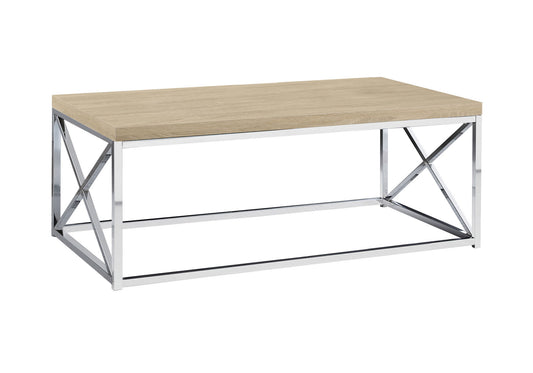 Coffee Table Rectangular For Living Room - Natural