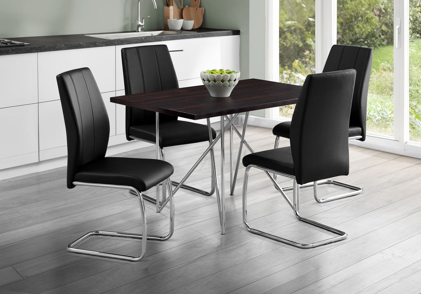 Rectangular Small Dining TableContemporary & Modern - Espresso