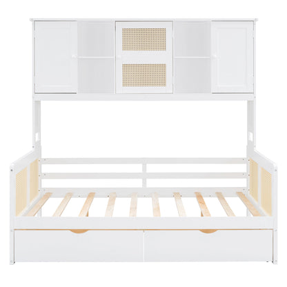 Daybed And All In One Cabinet And Shelf