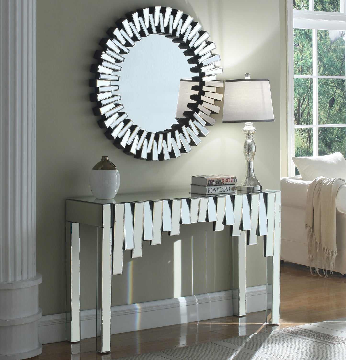 Kylie - Mirror - Pearl Silver