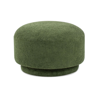 Fuji - Mushroom Footstool Ottoman - Moss Green