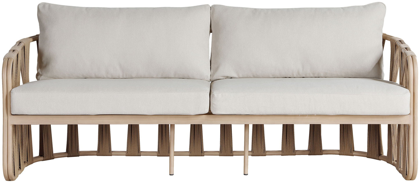 San Pietro - Resilient Waterproof Fabric 90.5" Upholstered Outdoor Patio Sofa