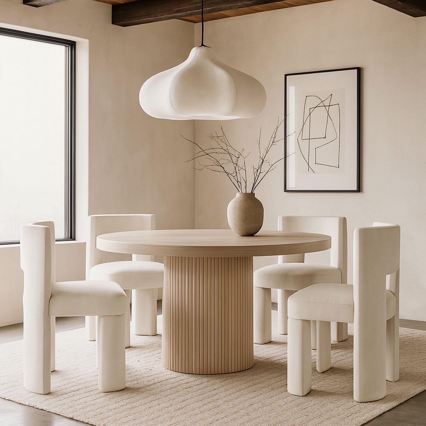 Zuno - Velvet Performance Fabric Upholstered Dining Chair (Set of 2)