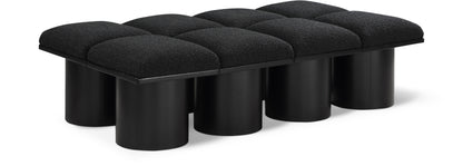 Pavilion - 8 Piece Modular Bench With Black Base
