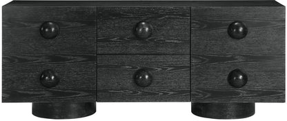 Bubble - Rubberwood with Oak Veneer Sideboard / Buffet