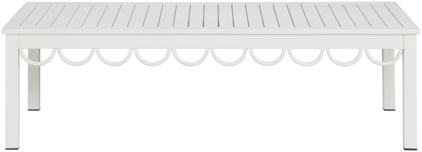 Portofino - Aluminum Outdoor Patio Coffee Table