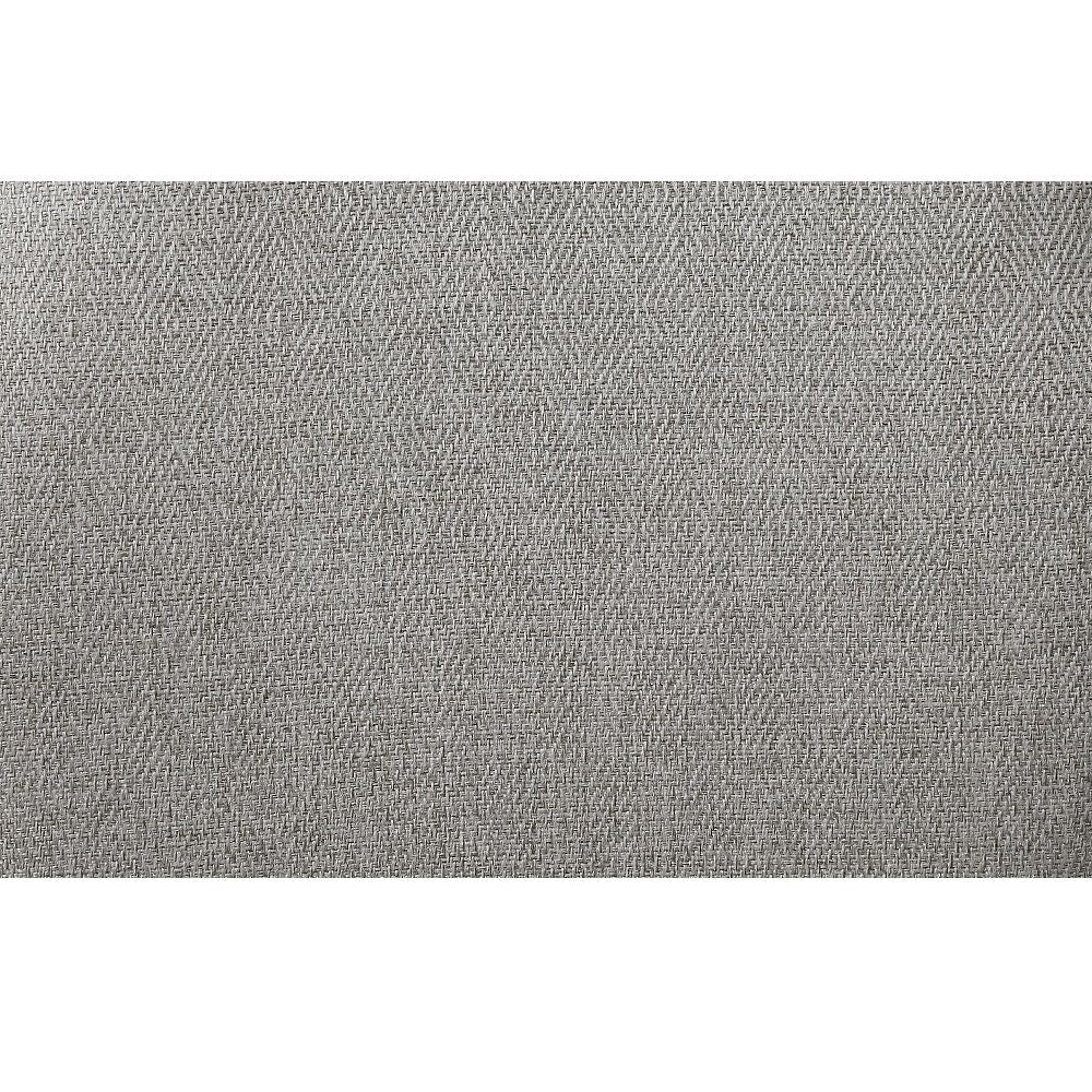 Adalynn - Side Chair (Set of 2) - Gray Fabric & Weathered Gray Oak