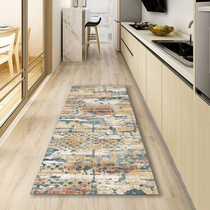 Fenix - 24" X 66" Runner Rug - Ivory / Multi