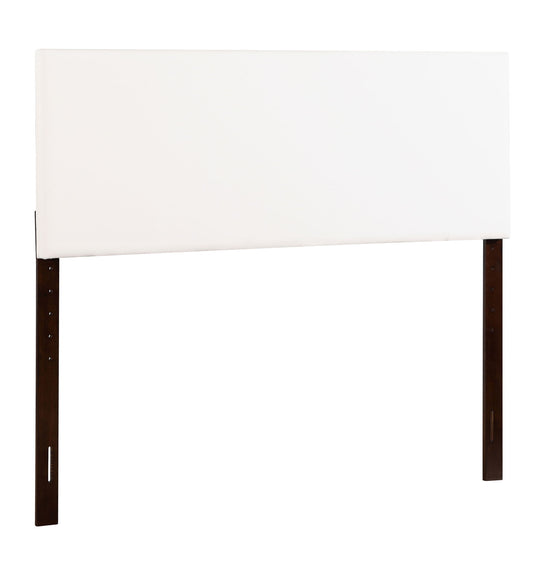 Full Headboard Elegant Casual - White