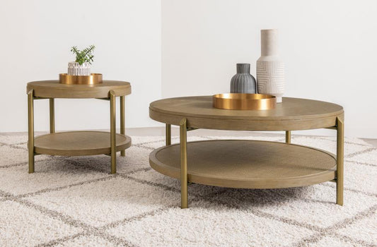Arini - Round Coffee And End Table Set