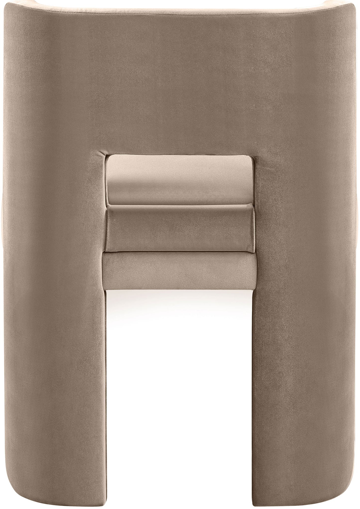 Zuno - Velvet Performance Fabric Upholstered Dining Chair (Set of 2)